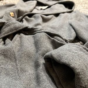 Grey sweater coat - XXL